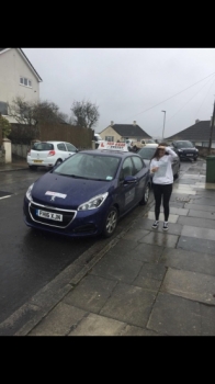 Great Drive Beth and a great 1st time pass 🎉